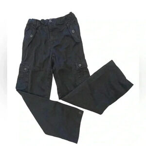 Roots Unisex Black Cargo Pants  Size 12